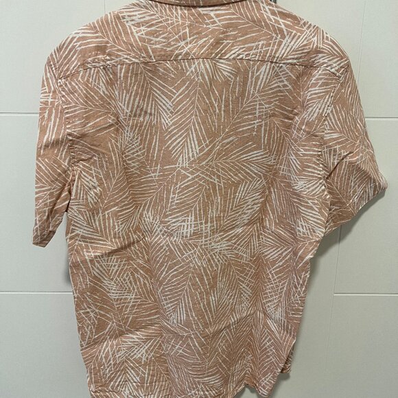 RW&CO. Short sleeve collar top - Pink - 55% Linen 45% Cotton - Picture 3 of 4